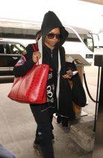 TARAJI P. HENSON at LAX Airport in Los Angeles 01/04/2017