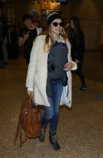 TERESA PALMER Arrives in Salt Lake City 01/19/2017