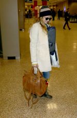 TERESA PALMER Arrives in Salt Lake City 01/19/2017