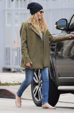 TERESA PALMER Out and About in Los Angeles 01/10/2017