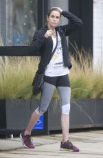 TERI HATCHER Leaves a Gym in Studio City 01/02/2017