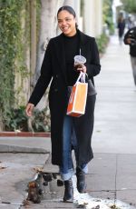 TESSA THOMPSON Out and About in West Hollywood 01/06/2017