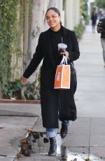 TESSA THOMPSON Out and About in West Hollywood 01/06/2017