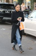 TESSA THOMPSON Out and About in West Hollywood 01/06/2017