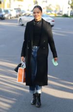 TESSA THOMPSON Out and About in West Hollywood 01/06/2017