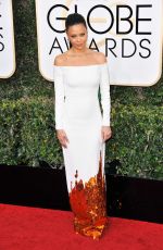 THANDIE NEWTON at 74th Annual Golden Globe Awards in Beverly Hills 01/08/2017