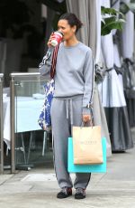 THANDIE NEWTON Out Shopping in Beverly Hills 01/09/2017