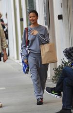 THANDIE NEWTON Out Shopping in Beverly Hills 01/09/2017