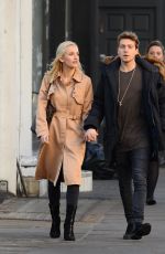 TIFFANY WATSON Out on Kings Road in London 12/30/2016