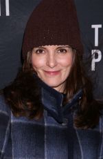 TINA FEY at The Present Opening Night Party in New York 01/08/2017