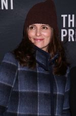 TINA FEY at The Present Opening Night Party in New York 01/08/2017