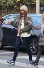 TYRA BANKS Out and About in Venice Beach 01/04/2017
