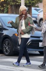 TYRA BANKS Out and About in Venice Beach 01/04/2017
