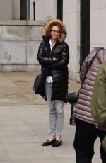 UMA THURMAN at a Court in New York 01/23/2017