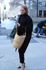 UMA THURMAN Out and About in New York 01/13/2017