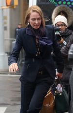 UMA THURMAN Out and Abut in New York 01/17/2017