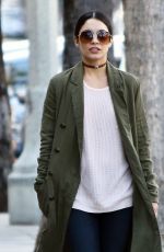 VANESSA and STELLA HUDGENS Out Shopping in Studio City 01/24/2017