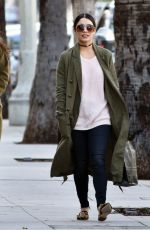 VANESSA and STELLA HUDGENS Out Shopping in Studio City 01/24/2017