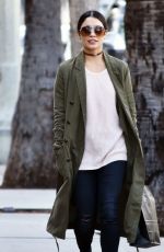 VANESSA and STELLA HUDGENS Out Shopping in Studio City 01/24/2017
