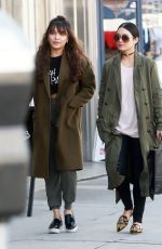 VANESSA and STELLA HUDGENS Out Shopping in Studio City 01/24/2017