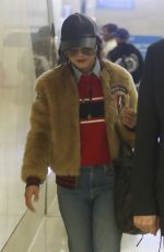VANESSA HUDGENS at Los Angeles International Airport 01/30/2017