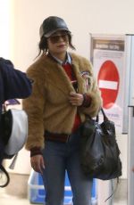 VANESSA HUDGENS at Los Angeles International Airport 01/30/2017