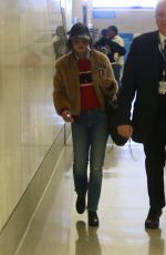 VANESSA HUDGENS at Los Angeles International Airport 01/30/2017