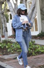 VANESSA HUDGENS in Jeans Out in West Hollywood 01/21/2017