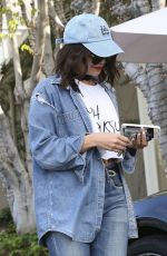 VANESSA HUDGENS in Jeans Out in West Hollywood 01/21/2017