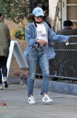 VANESSA HUDGENS in Jeans Out in West Hollywood 01/21/2017