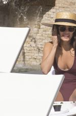 VANESSA HUDGENS in Swimsuit at a Pool in Miami 01/28/2017