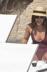 VANESSA HUDGENS in Swimsuit at a Pool in Miami 01/28/2017