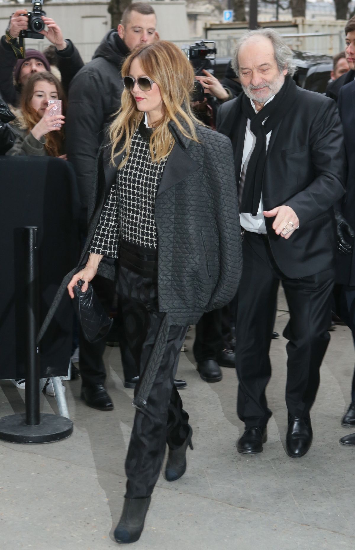 VANESSA PARADIS Arrives at 2nd Chanel Fashion Show at Paris Fashion Week 01/24/2017 VANESSA PARADIS Arrives at 2nd Chanel Fashion Show at Paris Fashion Week 01/24/2017