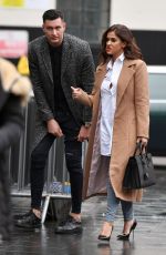 VICKY PATTISON Arrives at Jason Vale
