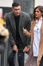 VICKY PATTISON Arrives at Jason Vale