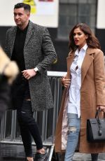 VICKY PATTISON Arrives at Jason Vale