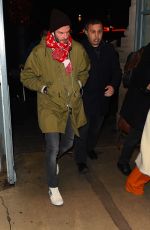 VICTORIA and David BECKHAM at a Train Station in Paris 01/23/2017