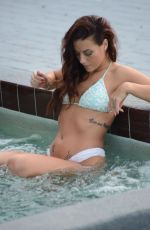 VICTORIA BANX in Bikini at a Pool in Miami 01/12/2017