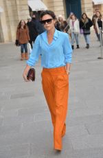 VICTORIA BECKHAM Arrives at Schiapparelli Fashion Show at Paris Fashion Week 01/23/2017