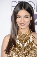 VICTORIA JUSTICE at 43rd Annual People’s Choice Awards in Los Angeles 01/18/2017