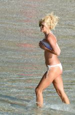 VICTORIA SILVSTEDT in Bikini on the Beach in St. Barts 01/17/2017