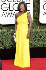 VIOLA DAVIS at 74th Annual Golden Globe Awards in Beverly Hills 01/08/2017