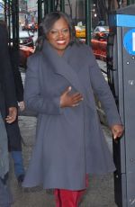 VIOLA DAVIS Out in New York 01/17/2017