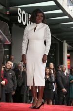 VIOLA DAVIS Recieves Her Star on the Hollywood Walk of Fame 01/05/2017