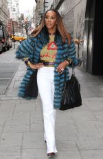 VIVICA FOX Leaves FOX Studios in New York 01/04/2017