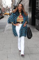 VIVICA FOX Leaves FOX Studios in New York 01/04/2017