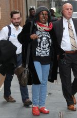 WHOOPI GOLDBERG Leaves ABC Studios in New York 01/04/2017
