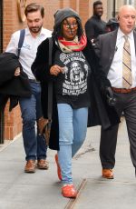 WHOOPI GOLDBERG Leaves ABC Studios in New York 01/04/2017