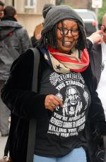 WHOOPI GOLDBERG Leaves ABC Studios in New York 01/04/2017