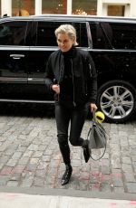 YOLANDA HADID Arrives at Her Daughter